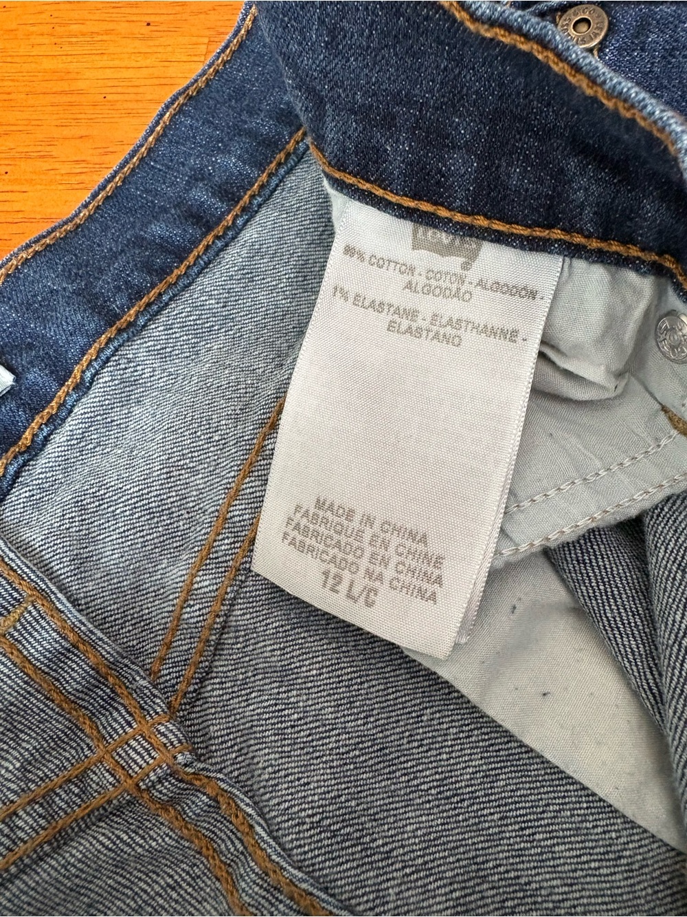 Levi’s 505 Straight Leg Jeans – Size 12 - Picture 10 of 10